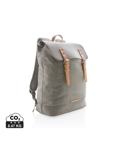 Zaino porta PC in canvas senza PVC